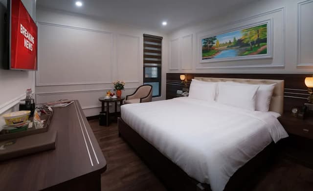 Hillary Hanoi Hotel-高级双人房-1