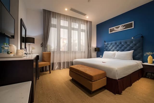 河內輝煌 SPA 飯店-普通雙人房, 城市景觀-1