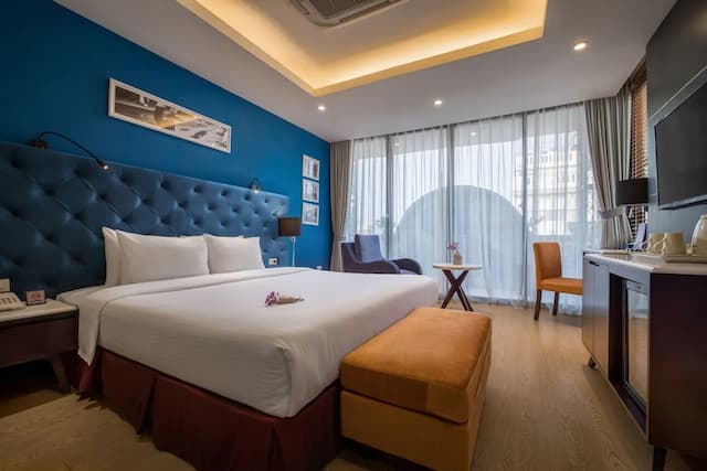河內輝煌 SPA 飯店-行政雙人房, 非吸煙房, 城市景觀-7