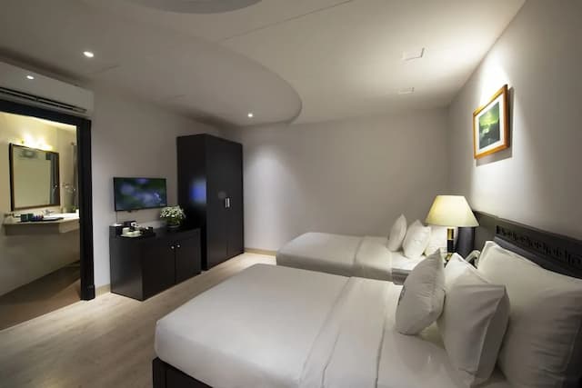 西貢阿拉貢酒店-尊貴雙人或雙床房 (Ben Thanh Gallery)-2