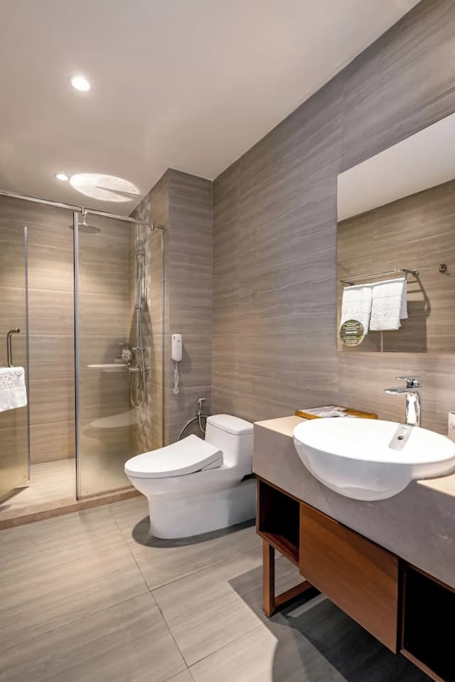 芽莊綠色海灘酒店-尊貴雙人房, 部分海景-6