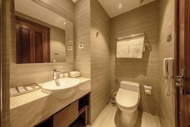 芽莊綠色海灘酒店-豪華雙床房, 部分海景-7