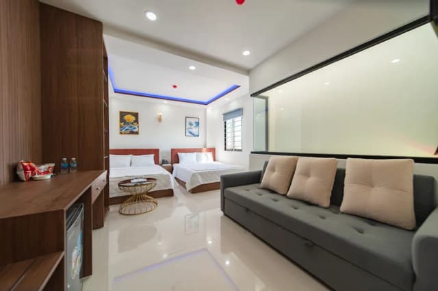 Uy Dương Hotel & Apartment - Nha Trang-家庭房-1