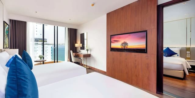 Best Western Premier Marvella Nha Trang-高级房, 2 张单人床, 阳台, 海景-3