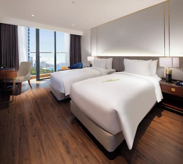 Best Western Premier Marvella Nha Trang-尊贵客房, 2 张单人床, 阳台, 海景-5