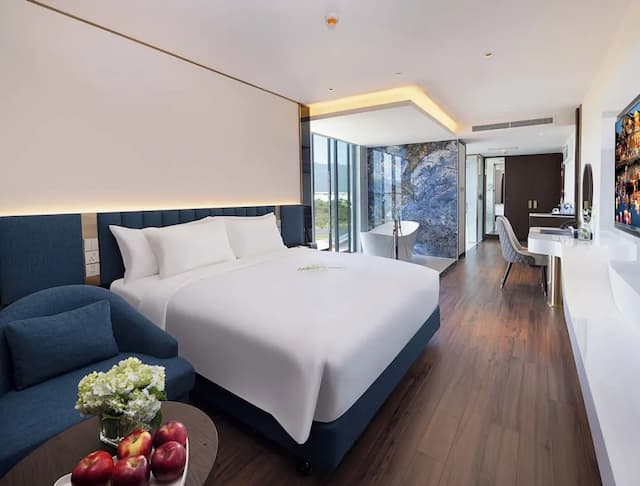 Best Western Premier Marvella Nha Trang-蜜月套房, 1 张特大床, 阳台, 海景-4