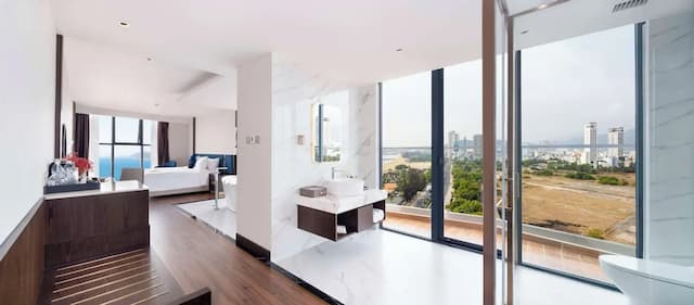 Best Western Premier Marvella Nha Trang-蜜月套房, 1 张特大床, 阳台, 海景-3