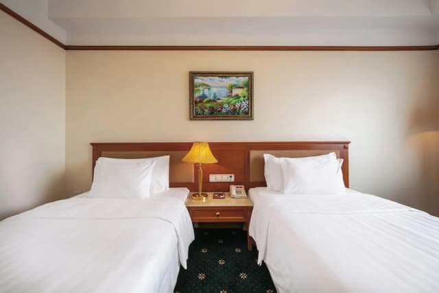 A25 Premium Hotel-Deluxe Twin Room, City View-2