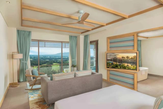 Fusion Resort & Villas Da Nang-套房, 1 張特大雙人床, 私人泳池, 高球場景-1
