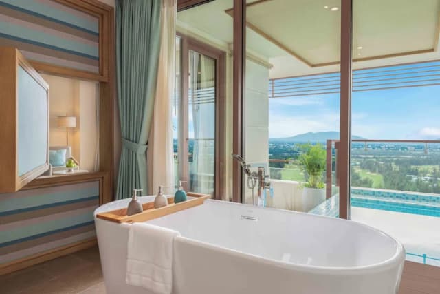 Fusion Resort & Villas Da Nang-套房, 1 張特大雙人床, 私人泳池, 高球場景-4