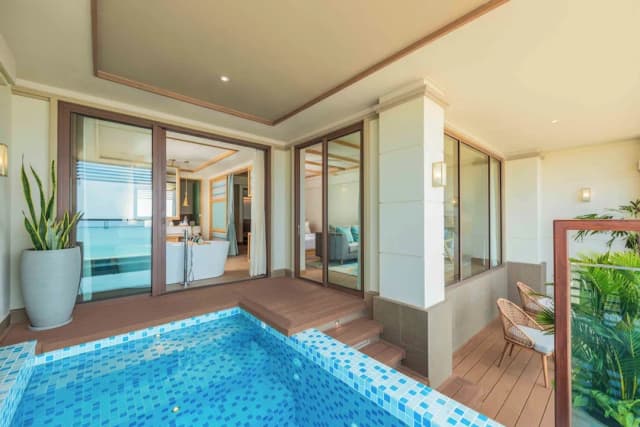 Fusion Resort & Villas Da Nang-套房, 1 張特大雙人床, 私人泳池, 高球場景-2