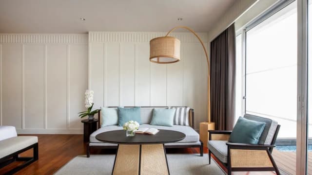 華欣度假村洲際飯店 - IHG 旗下飯店-俱樂部套房, 1 張特大雙人床, 無障礙, 可使用俱樂部酒廊 (Private Pool)-1