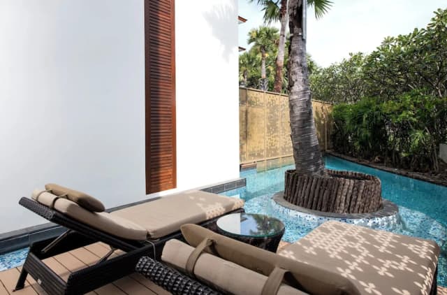 華欣度假村洲際飯店 - IHG 旗下飯店-俱樂部套房, 1 張特大雙人床, 無障礙, 可使用俱樂部酒廊 (Private Pool)-3