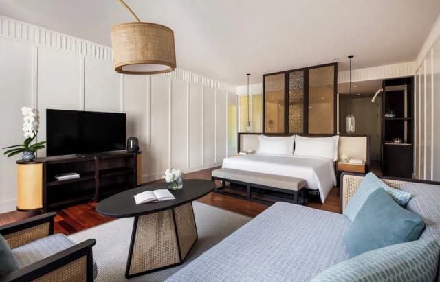 華欣度假村洲際飯店 - IHG 旗下飯店-俱樂部套房, 1 張特大雙人床, 無障礙, 可使用俱樂部酒廊 (Private Pool)-5