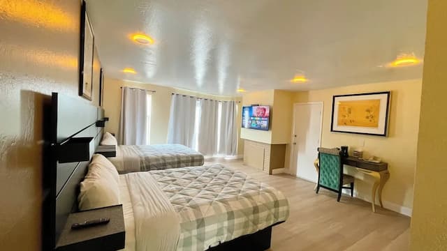 Ocean Inn-基础客房, 2 张大床-4