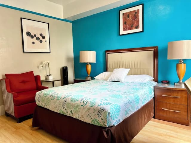 애드미럴 호텔-스탠다드룸, 퀸사이즈침대 1개, 전용 욕실-5