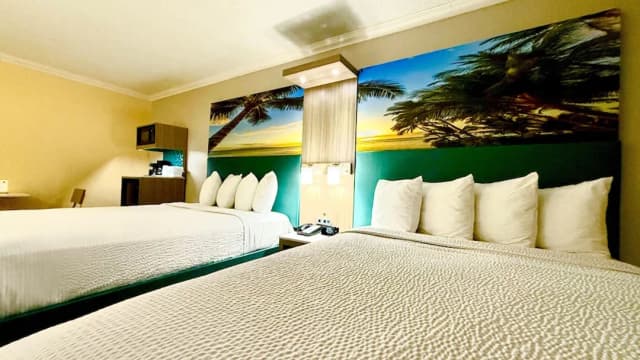 洛杉磯國際機場威尼斯海灘國王碼頭溫德姆戴斯飯店-套房, 多張床, 無障礙, 非吸煙房-14