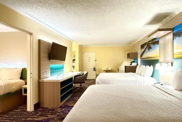 洛杉磯國際機場威尼斯海灘國王碼頭溫德姆戴斯飯店-套房, 1 間臥室, 吸煙房-20