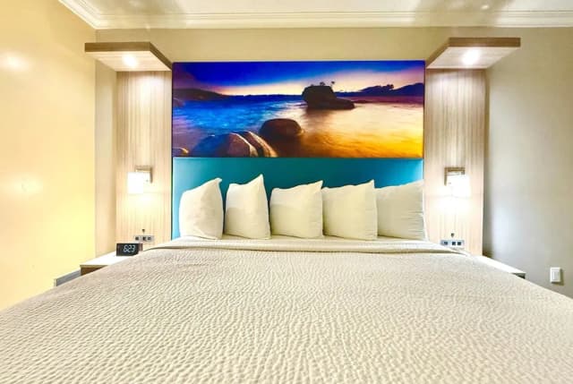 洛杉磯國際機場威尼斯海灘國王碼頭溫德姆戴斯飯店-標準客房, 1 張特大雙人床-13