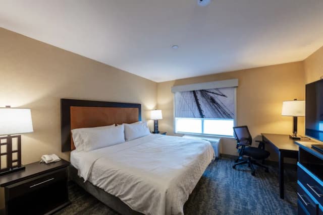 Holiday Inn Express Hotel & Suites Riverport Richmond by IHG-套房, 1 张特大床和 1 张沙发床-2