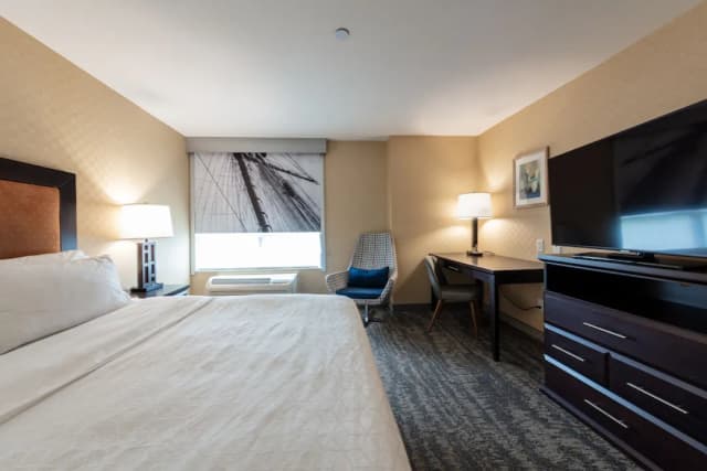 Holiday Inn Express Hotel & Suites Riverport Richmond by IHG-套房, 1 张特大床和 1 张沙发床-4
