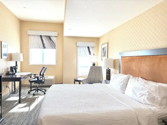 Holiday Inn Express Hotel & Suites Riverport Richmond by IHG-套房, 1 张特大床, 按摩浴缸-10