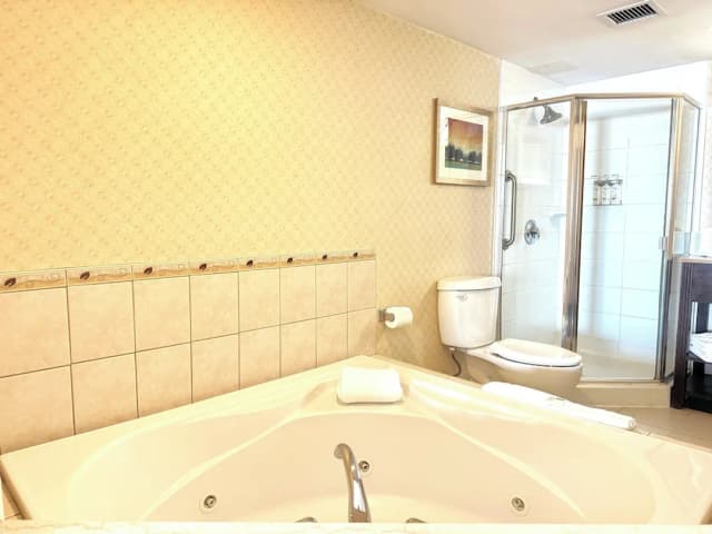 Holiday Inn Express Hotel & Suites Riverport Richmond by IHG-套房, 1 张特大床, 按摩浴缸-13