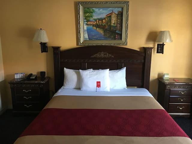 長灘 I-405 生態小屋旅館-標準客房, 1 張特大雙人床, 非吸煙房-2