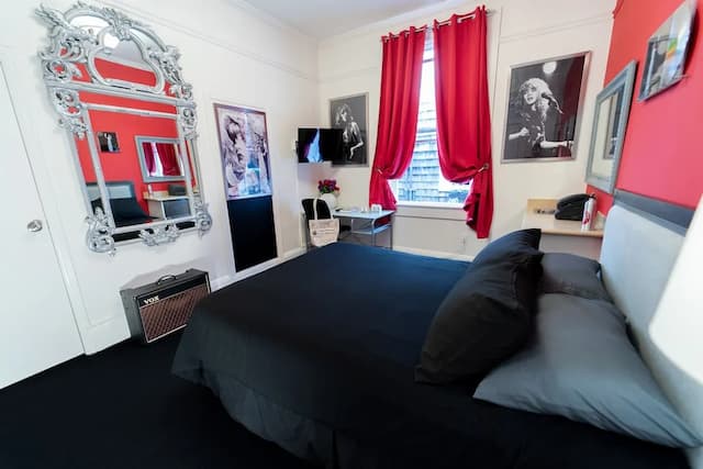 뮤직 시티 호텔 - 홈 오브 더 샌프란시스코 뮤직 홀 오브 페임-트래디셔널룸, 퀸사이즈침대 1개, 공용 욕실-6