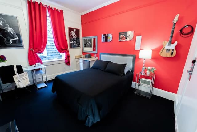 뮤직 시티 호텔 - 홈 오브 더 샌프란시스코 뮤직 홀 오브 페임-트래디셔널룸, 퀸사이즈침대 1개, 공용 욕실-1