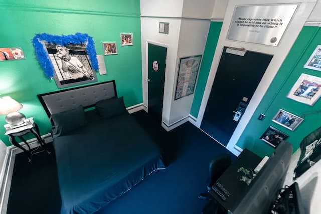 뮤직 시티 호텔 - 홈 오브 더 샌프란시스코 뮤직 홀 오브 페임-시그니처 더블룸, 공용 욕실-3