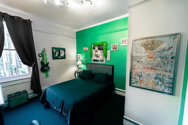 뮤직 시티 호텔 - 홈 오브 더 샌프란시스코 뮤직 홀 오브 페임-시그니처 더블룸, 공용 욕실-1