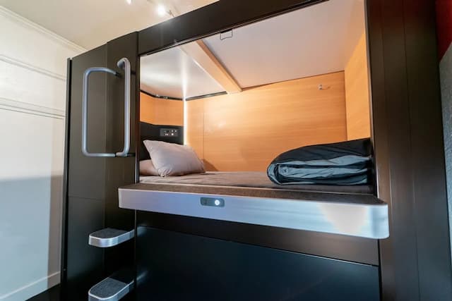 뮤직 시티 호텔 - 홈 오브 더 샌프란시스코 뮤직 홀 오브 페임-Single Bed in Female 2 Bed Capsule Room-5