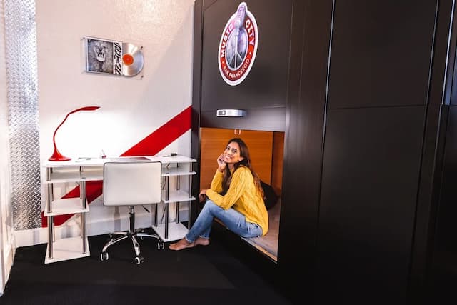 뮤직 시티 호텔 - 홈 오브 더 샌프란시스코 뮤직 홀 오브 페임-Single Bed in Female 2 Bed Capsule Room-2