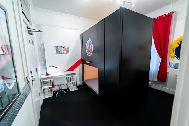 뮤직 시티 호텔 - 홈 오브 더 샌프란시스코 뮤직 홀 오브 페임-컴포트 공용 도미토리 (Single Bed in 2 Bed Male Capsule Room)-5