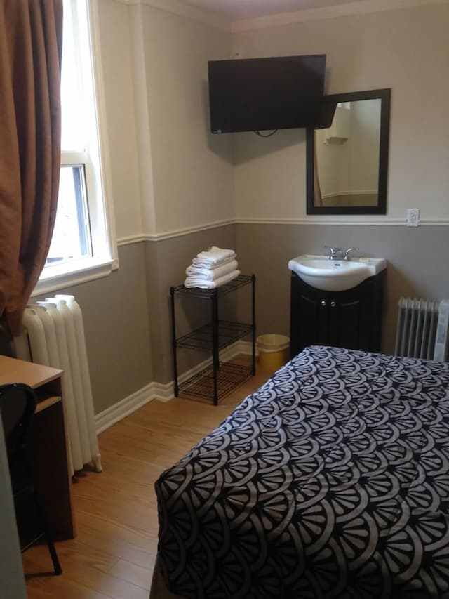 雷克斯飯店-基本客房, 1 張標準雙人床, 私人浴室-3