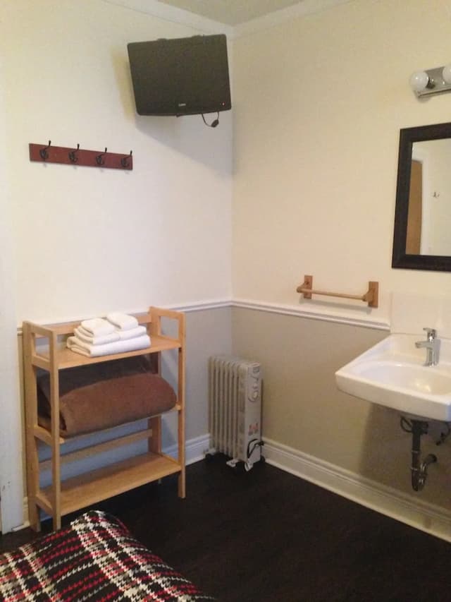 雷克斯飯店-基本客房, 1 張標準雙人床, 共用浴室-10