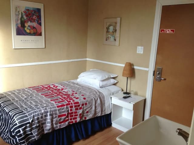 雷克斯飯店-單人房, 1 張單人床, 共用浴室-4