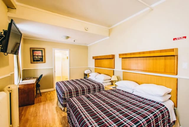 雷克斯飯店-雙人房, 2 張標準雙人床, 私人浴室-5