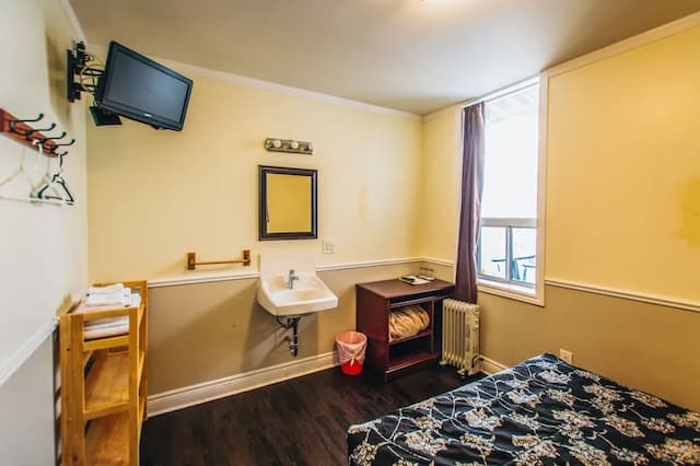 雷克斯飯店-基本雙人或雙床房, 共用浴室-8