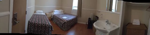 雷克斯飯店-基本雙人或雙床房, 共用浴室-1