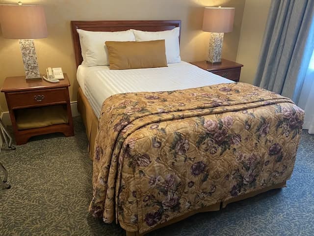 キングストン ホテル-スタンダード ルーム ダブルベッド 1 台 共用バスルーム-2