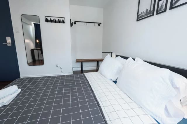 샘선 토론토 - 호스텔-더블룸-4