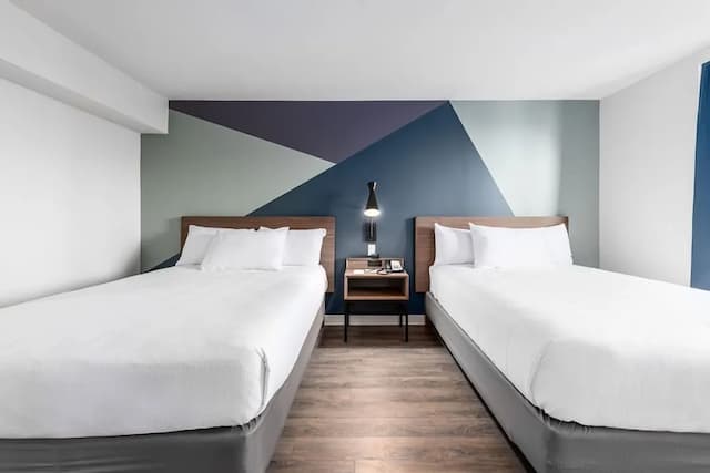 YWCA 酒店-高級客房, 2 張加大雙人床, 私人浴室-3