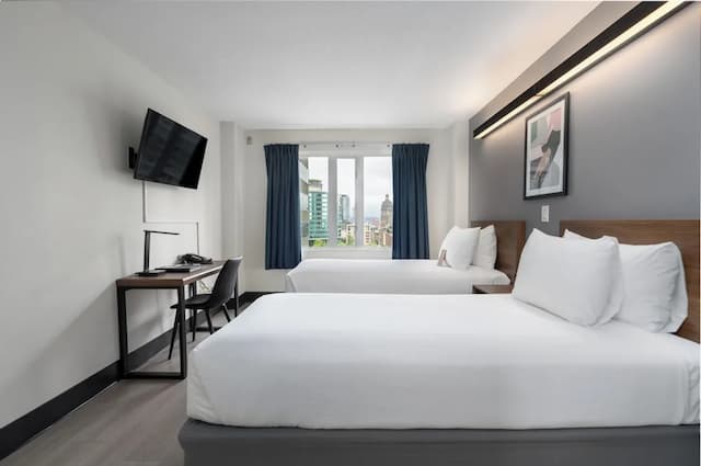 YWCA 酒店-客房, 2 張單人床, 共用浴室 (Hallway Bathroom)-2