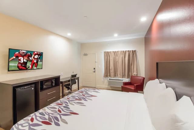 Red Roof Inn Houston - Willowbrook-Deluxe Room, 1 King Bed, Accessible (Smoke Free)-4