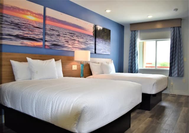 休斯敦大學 - 市中心溫德姆戴斯套房飯店-舒適客房, 2 張加大雙人床, 非吸煙房-4