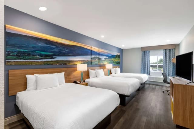 休斯敦大學 - 市中心溫德姆戴斯套房飯店-舒適客房, 多張床, 非吸煙房-8