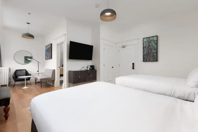 빅토리안 호텔-룸, 더블침대 2개 (Legacy)-8