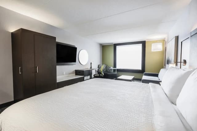 홀리데이 인 익스프레스 앤드 스위트 토론토 에어포트 사우스 바이 IHG-스위트, 킹사이즈침대 1개 및 소파베드-3